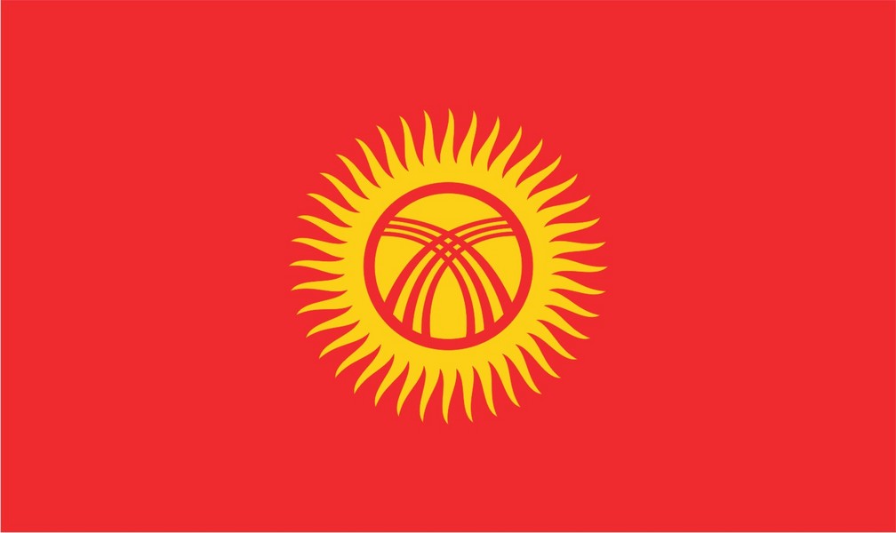 Image of Kyrgyzstan flag