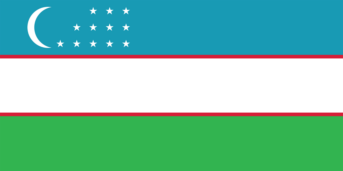 Image of Uzbekistan flag