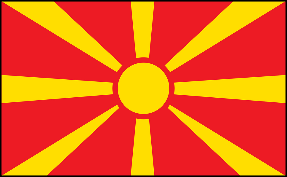Image of Macedonia flag