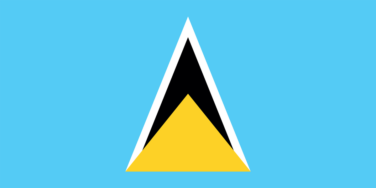 Image of Saint Lucia flag